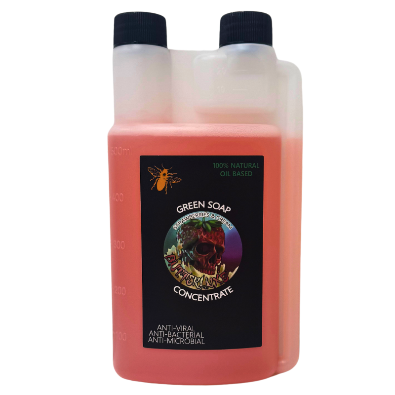 Green Soap Concentrate Strawberries & Cream 500ML