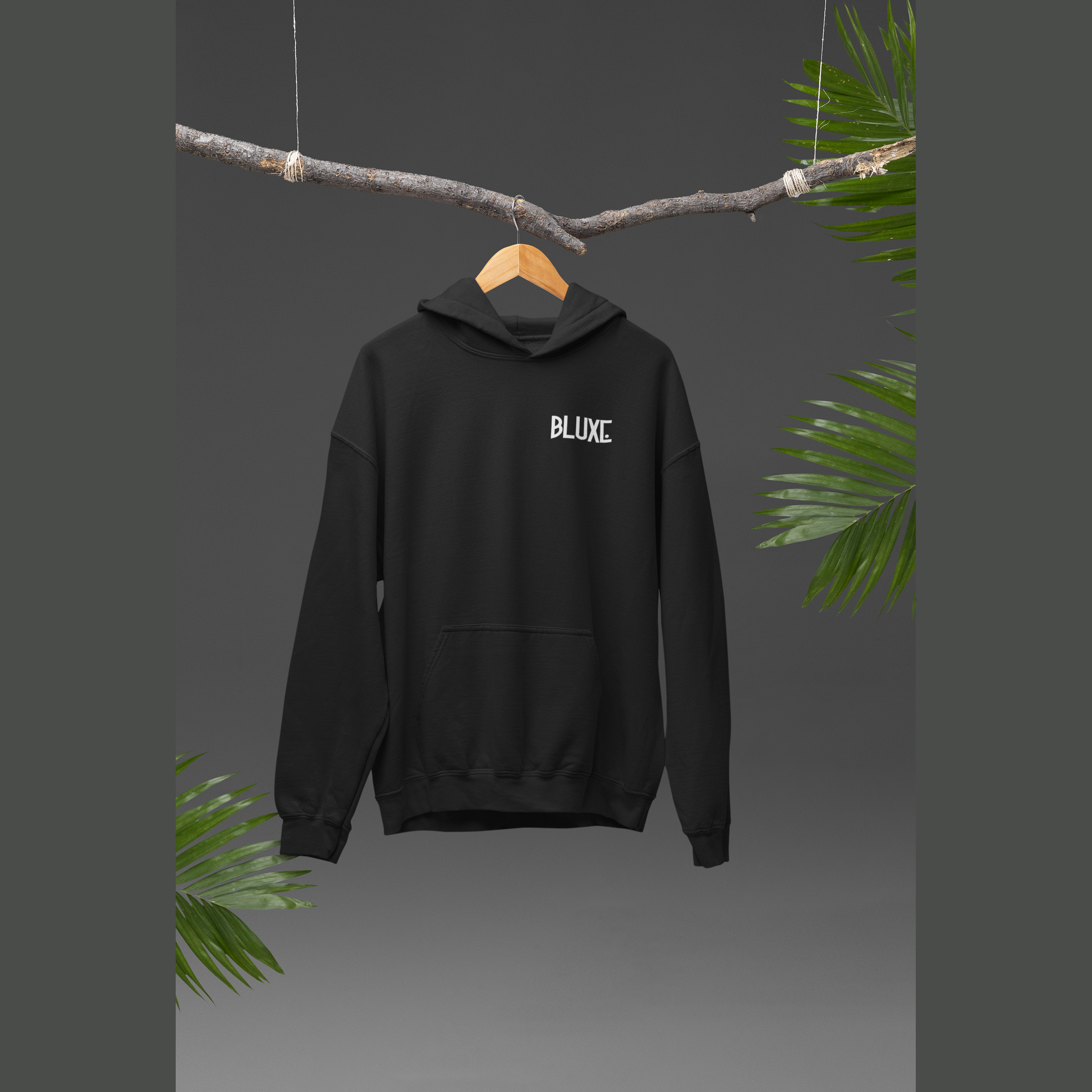 OG Silicone BLUXE Logo Premium Hoodie